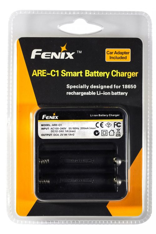 Fenix ARE-C1 зарядка для аккумуляторов 18650