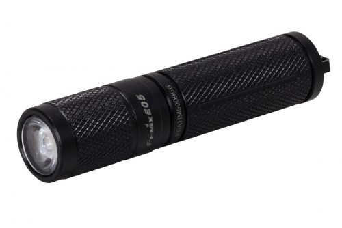 Fenix E05 2014 компактный фонарь черный