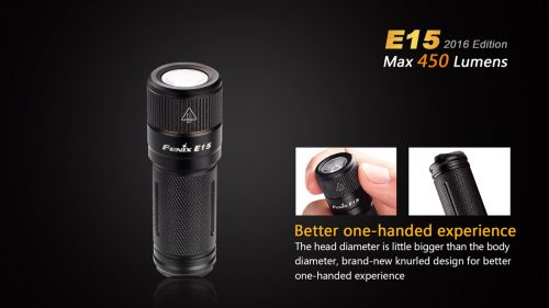 E15 2016 компактный фонарь-брелок