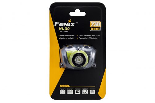 Fenix HL30 2015 230 lm серо-зеленый налобный фонарь
