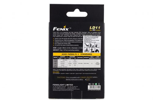 Fenix LD11 карманный фонарь