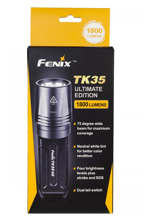 Fenix TK35 UE 1800 lm яркий тактический фонарь