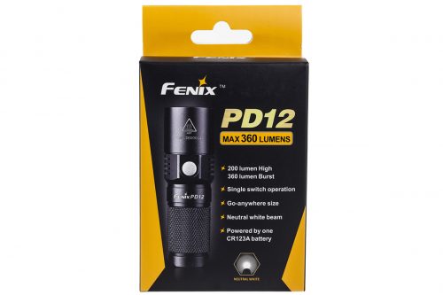Fenix PD12 360 lm ручной компактный фонарь