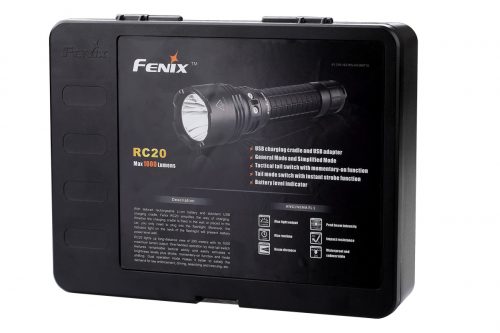 Fenix RC20 яркий аккумуляторный фонарик