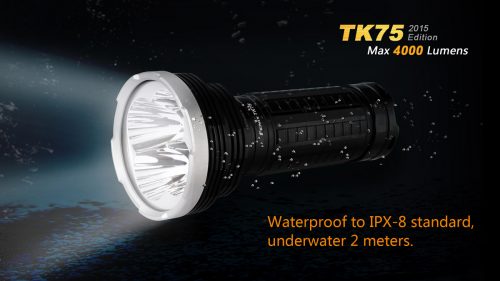 Fenix TK75 2015 яркий супермощный поисковый тактический фонарь