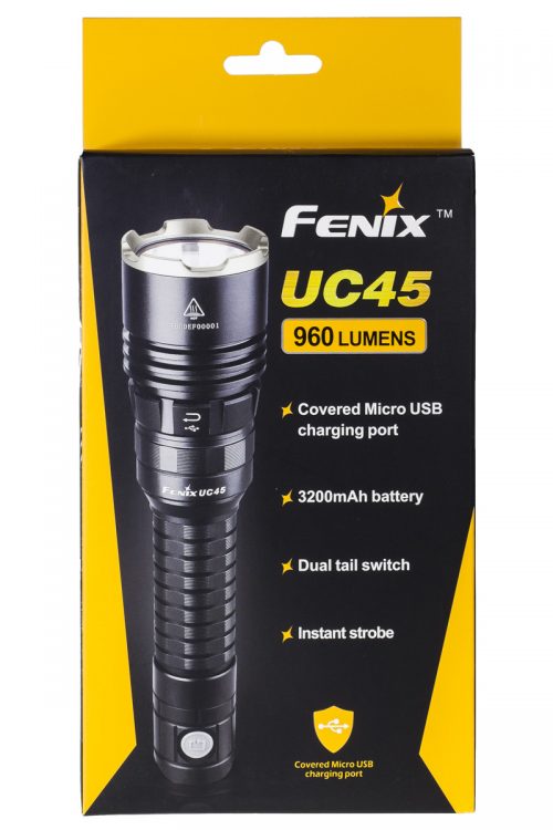 Fenix UC45 перезаряжаемый фонарь